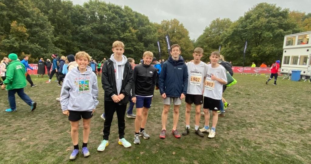 National XC Relays 2022 Boys U15 teams